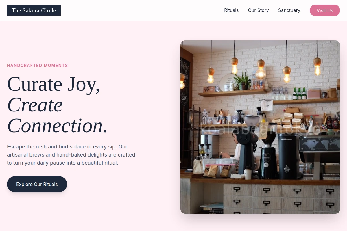 Handcrafted Cafe